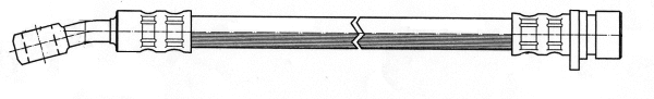 Flexible de frein CEF 511314