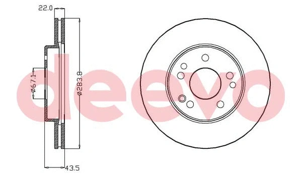 Disque de frein DEEVO BD11200