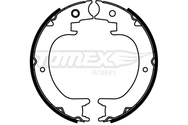 Jeu de mâchoires de frein TOMEX Brakes TX 22-86