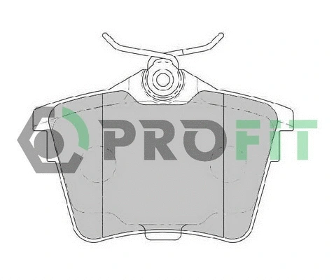 Kit de plaquettes de frein, frein à disque PROFIT 5000-1727