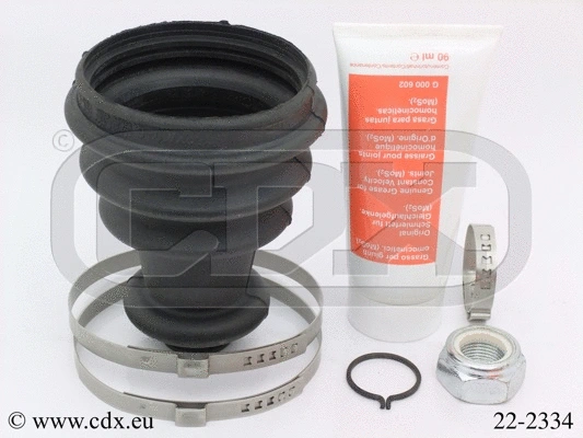 Jeu de joints-soufflets, arbre de commande CDX 22-2334