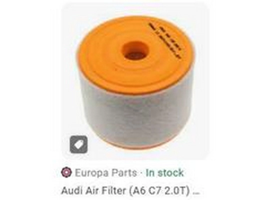 Filtre à air ZPY 4G0133843K