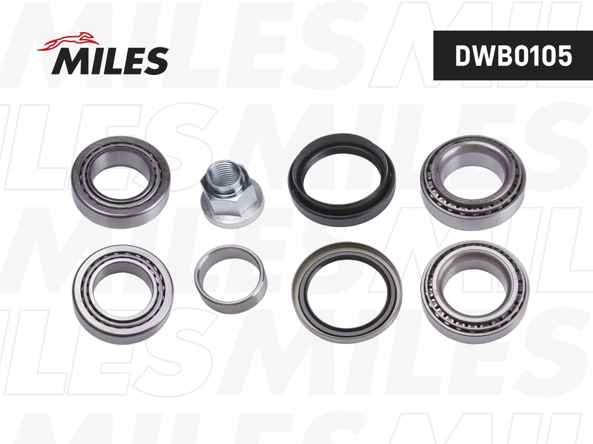 Kit de roulements de roue MILES DWB0105
