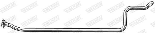 Tuyau d'échappement WALKER 10575