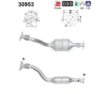 Catalyseur AS 30953