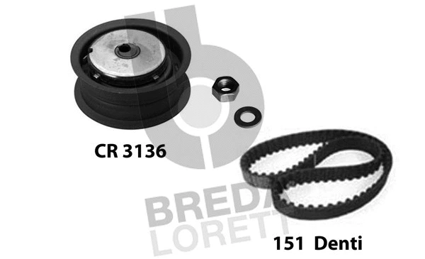 Kit de courroie crantée BREDA LORETT KCD0278
