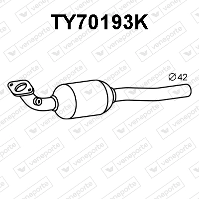 Catalyseur VENEPORTE TY70193K