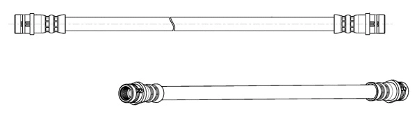 Flexible de frein CEF 512862
