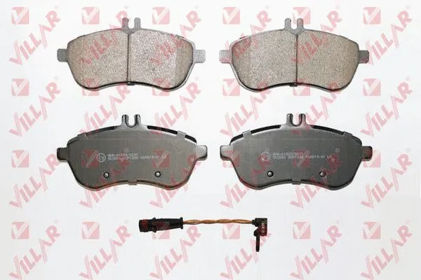 Kit de plaquettes de frein, frein à disque VILLAR 626.1340A