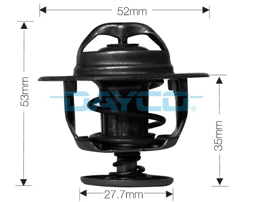 Thermostat, liquide de refroidissement DAYCO-AU DT33D