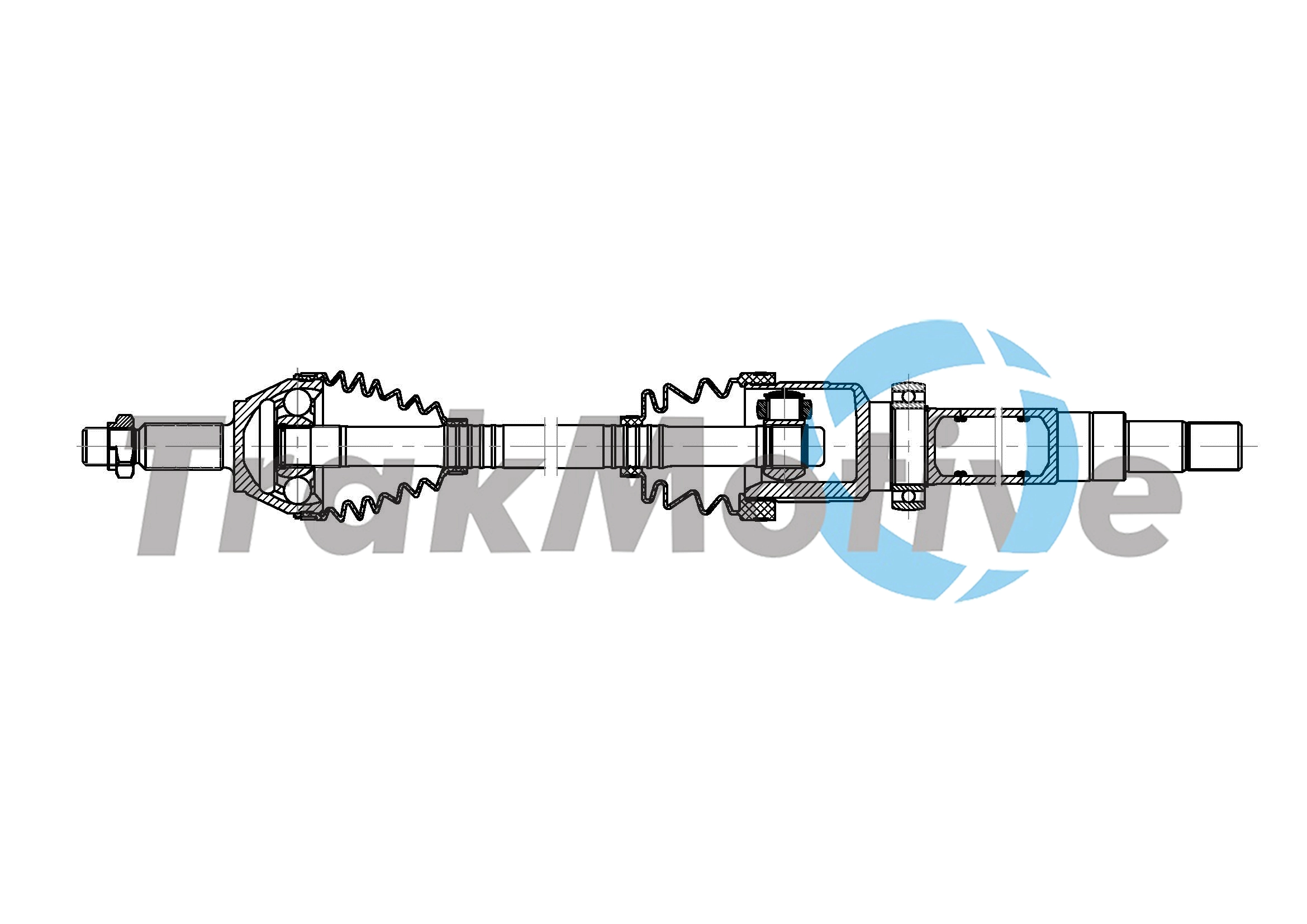 Arbre de transmission TrakMotive 30-1912