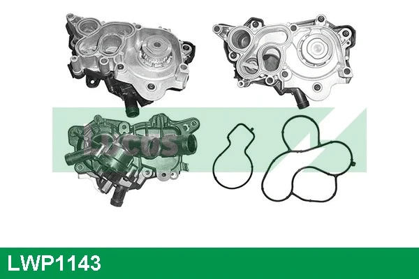 Pompe à eau, refroidissement du moteur LUCAS LWP1143
