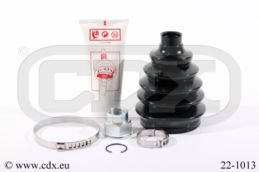Jeu de joints-soufflets, arbre de commande CDX 22-1013