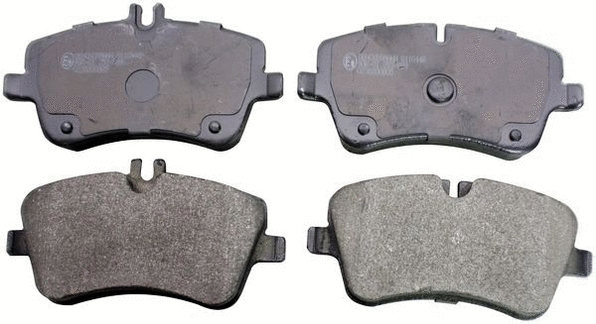 Kit de plaquettes de frein, frein à disque DENCKERMANN B110448