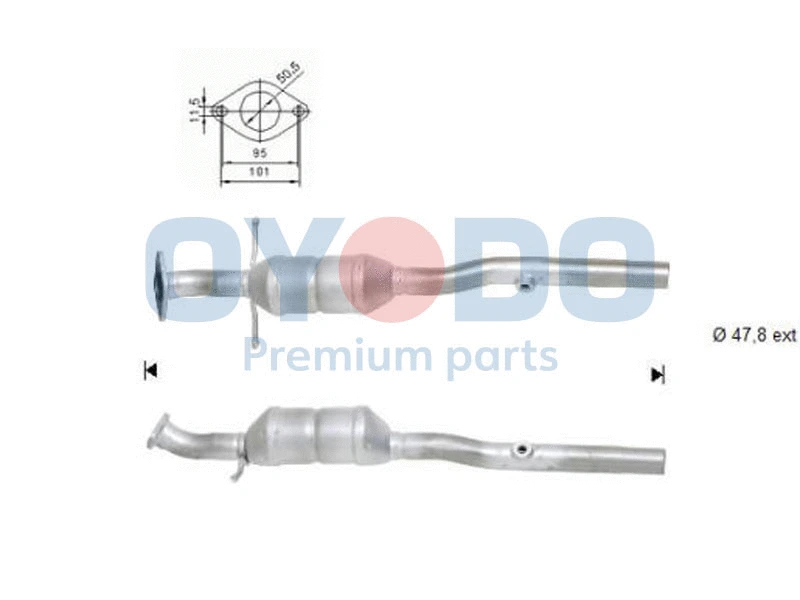 Catalyseur Oyodo 10N0020-OYO
