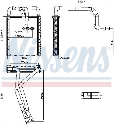 Système de chauffage NISSENS 707326