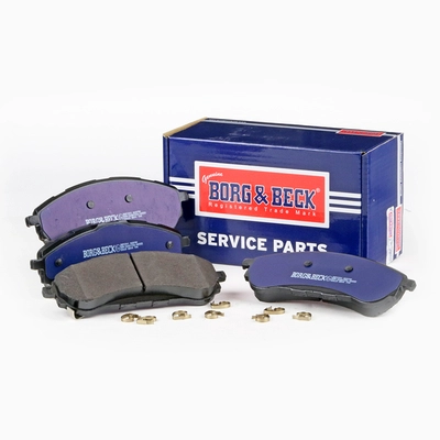 Kit de plaquettes de frein, frein à disque BORG & BECK BBP2911
