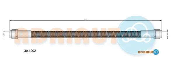 Flexible de frein ADRIAUTO 39.1202