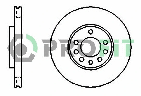Disque de frein PROFIT 5010-1191