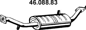 Silencieux arrière EBERSPÄCHER 46.088.83