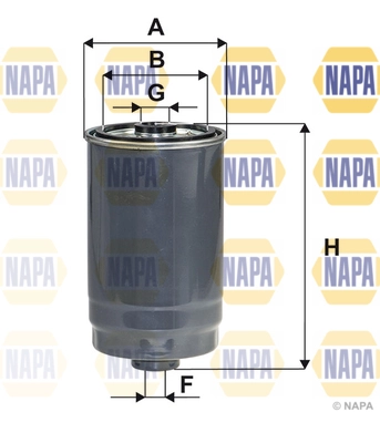 Filtre à carburant NAPA NFF2244