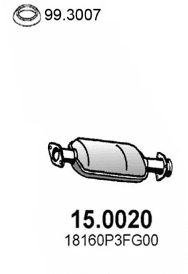 Catalyseur ASSO 15.0020