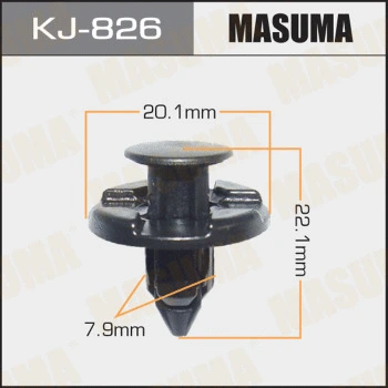 Clip, enjoliveur MASUMA KJ-826
