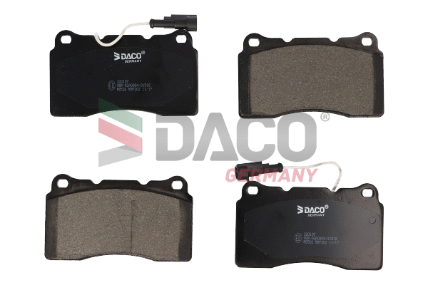 Kit de plaquettes de frein, frein à disque DACO Germany 320107
