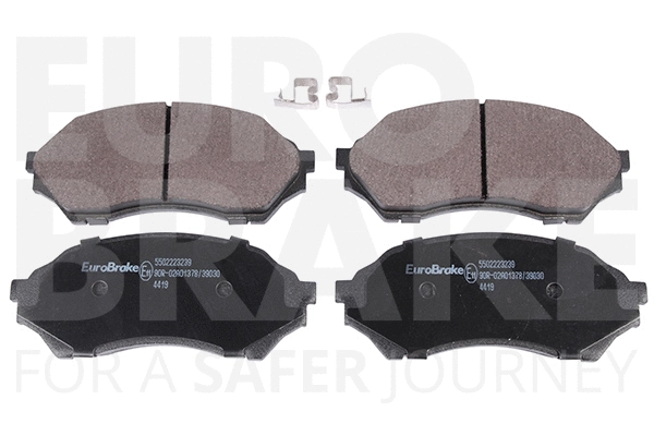 Kit de plaquettes de frein, frein à disque EUROBRAKE 5502223239
