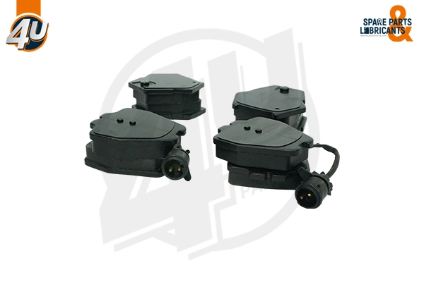 Kit de plaquettes de frein, frein à disque 4U Autoparts 22464VV