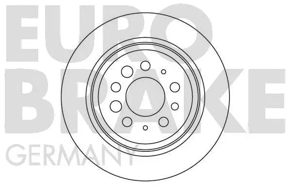 Disque de frein EUROBRAKE 5815204803