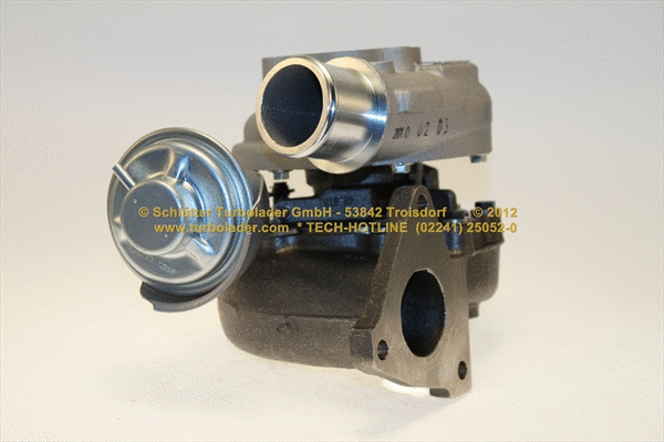 Turbocompresseur, suralimentation SCHLÜTTER TURBOLADER 172-06640