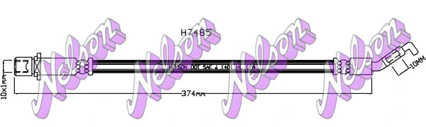 Flexible de frein BROVEX-NELSON H7485
