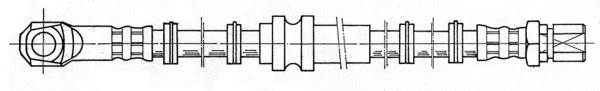 Flexible de frein CEF 517042