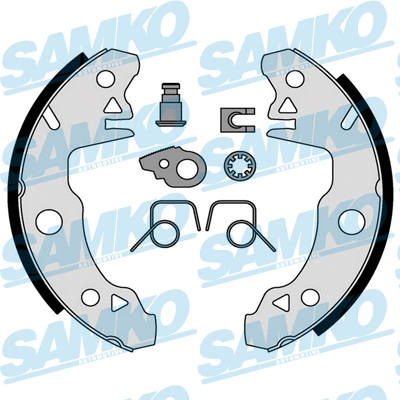 Jeu de mâchoires de frein SAMKO 80521