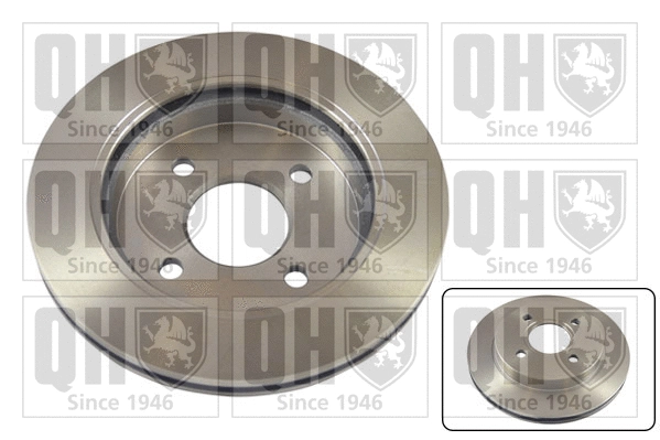 Disque de frein QUINTON HAZELL BDC3910