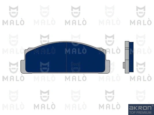 Kit de plaquettes de frein, frein à disque AKRON-MALÒ 1050059