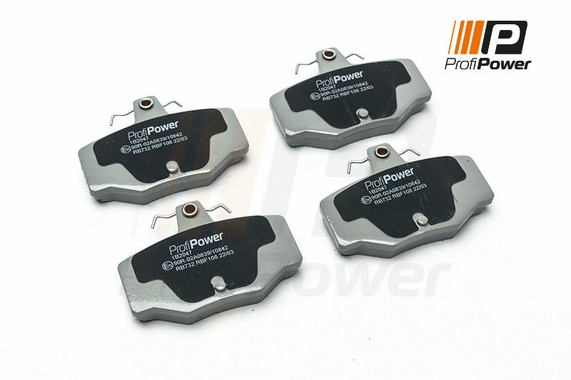 Kit de plaquettes de frein, frein à disque ProfiPower 1B2047