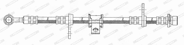 Flexible de frein FERODO FHY3084