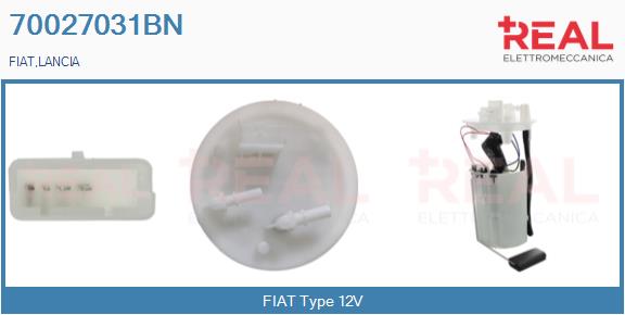 unité d'alimentation de carburant REAL 70027031BN