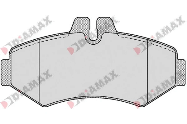 Kit de plaquettes de frein, frein à disque DIAMAX N09082