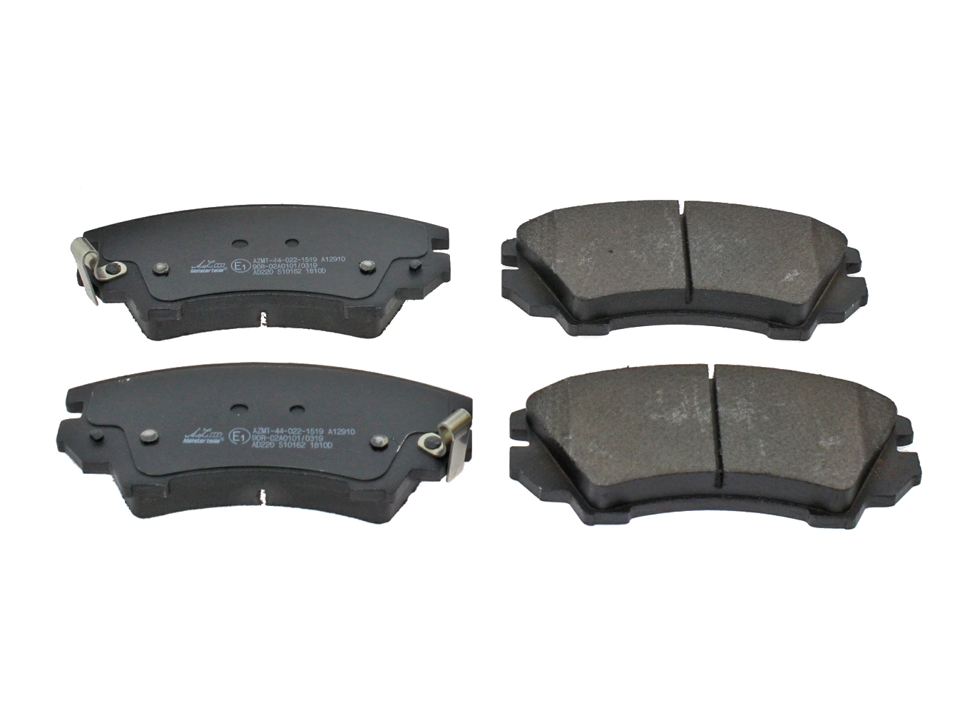 Kit de plaquettes de frein, frein à disque A.Z. Meisterteile AZMT-44-022-1519