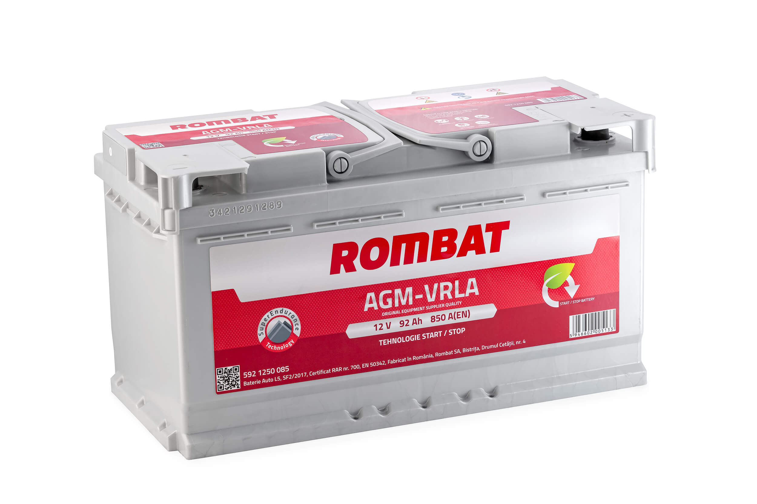 Batterie de démarrage ROMBAT 592 1250 085