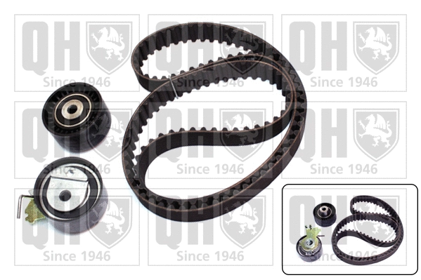 Kit de courroie crantée QUINTON HAZELL QBK701
