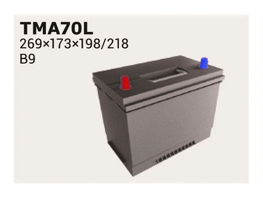 Batterie de démarrage IPSA TMA70L