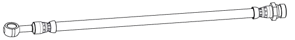 Flexible de frein CEF 514969