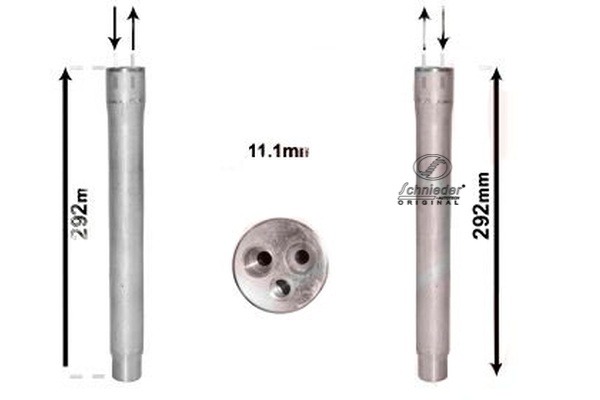 Filtre déshydratant, climatisation SCHNIEDER AUTOTECH BMS45.00059
