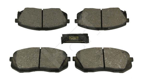 Kit de plaquettes de frein, frein à disque HART 211 814