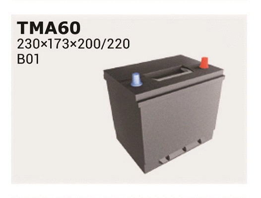 Batterie de démarrage IPSA TMA60