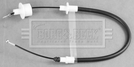 Tirette à câble, commande d'embrayage BORG & BECK BKC2025
